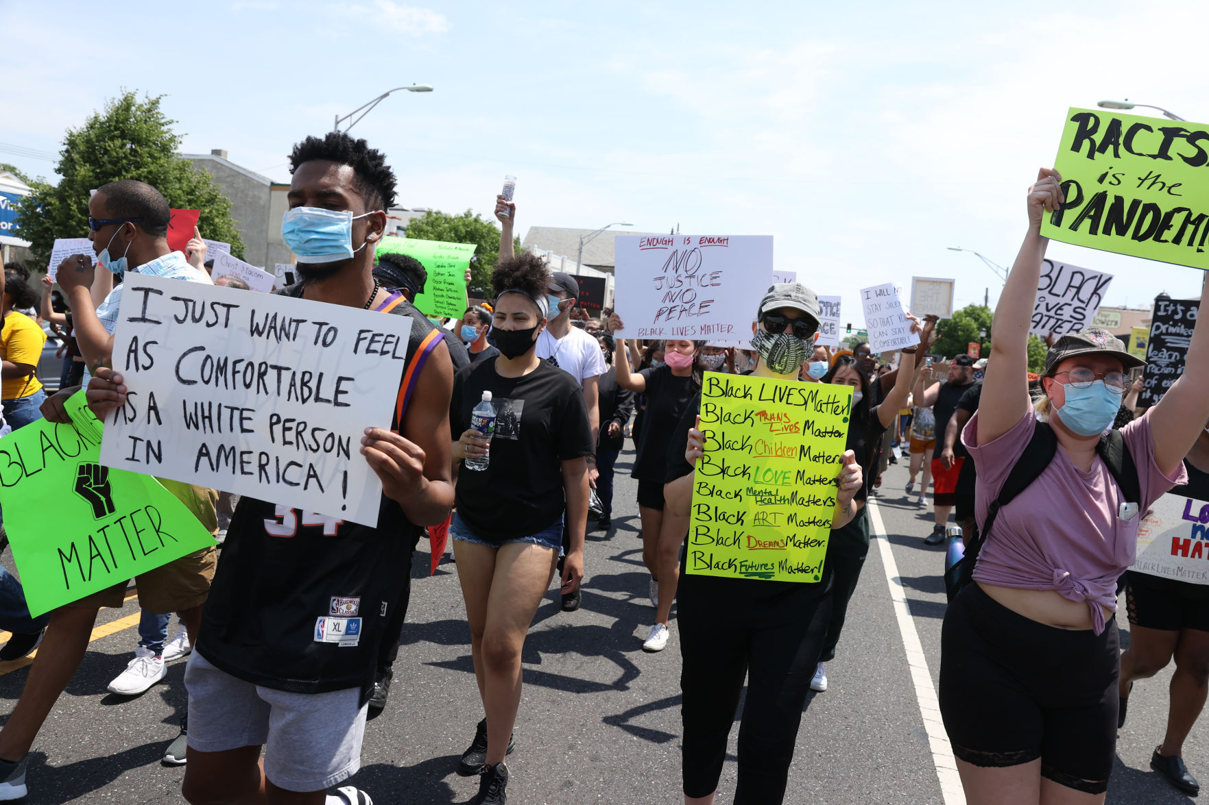Vineland Protest